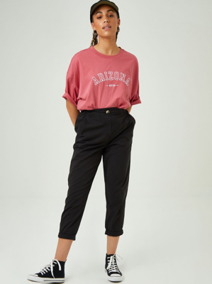 skinny cropped trousers women's