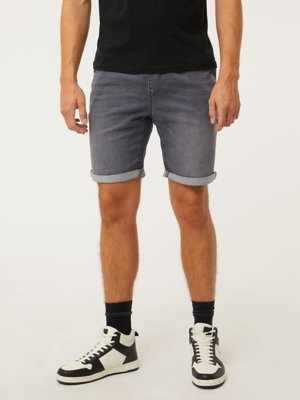 mens jean shorts asda