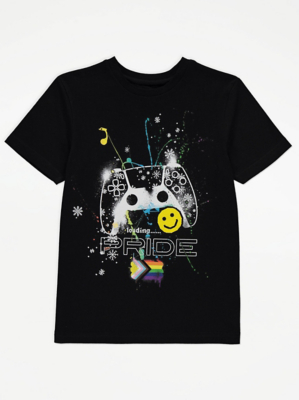 Pride Black Gaming Unisex T-Shirt