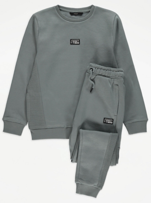 Icon Vibes Grey Sweatshirt and Joggers