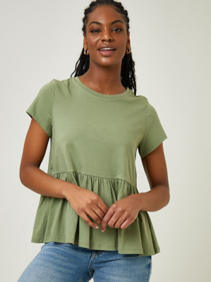 Green Tiered Jersey Women | George at ASDA
