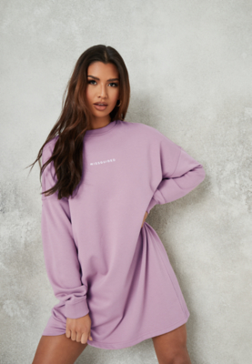Missguided Lilac Sweater Dress | Women | George at ASDA