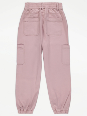 girls cuffed trousers