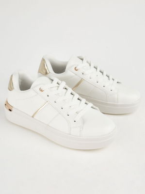 asda white trainers womens