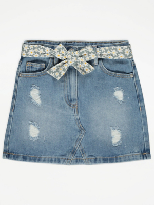 asda george denim skirt