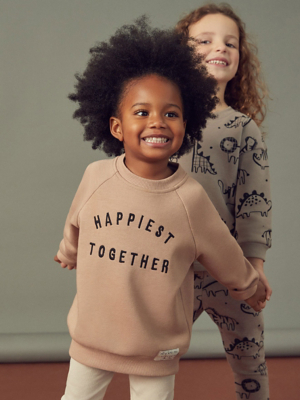 Unisex Happiest Together Sweatshirt Collections at ASDA
