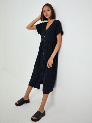midi buttoned dress