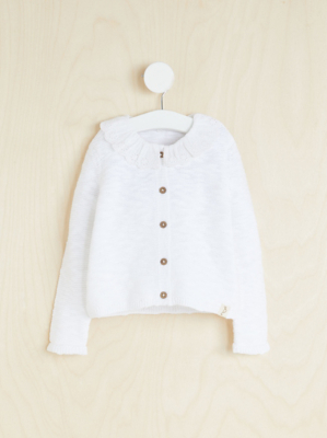 Little Girls White Cardigan seeds.yonsei.ac.kr
