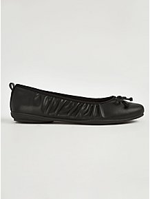 Wide Black Knotted Front Shoes | Women | George at