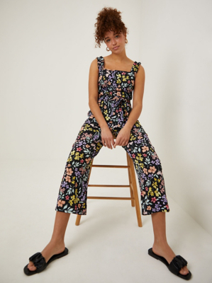 womens floral jumpsuit