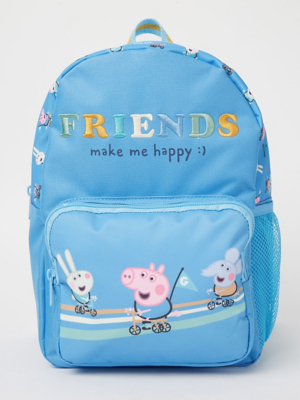 Peppa Pig Pig Blue Backpack Kids at ASDA