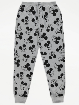 Disney Mickey Mouse Character Grey Pyjama Bottoms | Men | George at ASDA