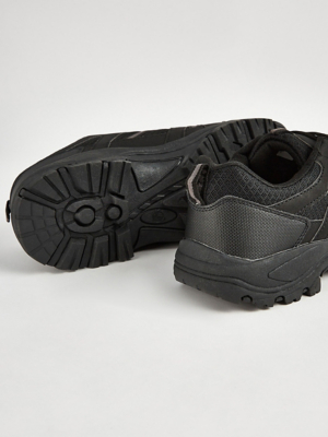 mens black trainers asda