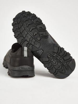 mens black trainers asda