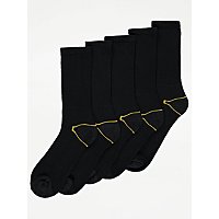 Workwear Ankle Socks 5 Pack | Men | George at ASDA