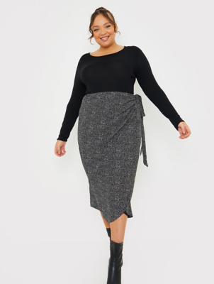 asda wrap skirt