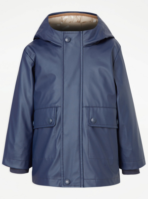 Navy 3 in 1 Fisherman Jacket Kids at ASDA