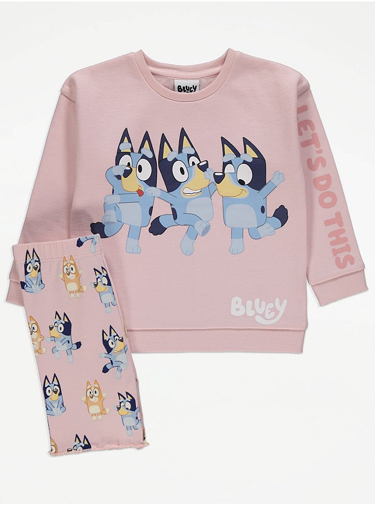 Bluey Girls' T-Shirt Pink 2T : : Clothing, Shoes