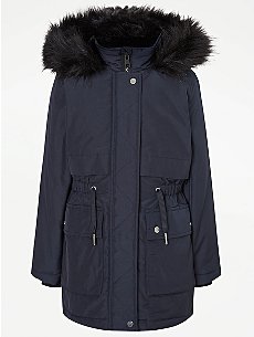 Girls' Coats & Jackets | Raincoats, Winter Coats | George at ASDA