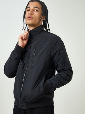 Black Lightweight Jacket Men at ASDA