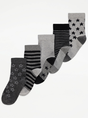 asda black trainer socks