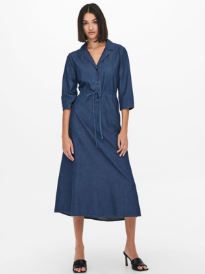 asda george denim dress