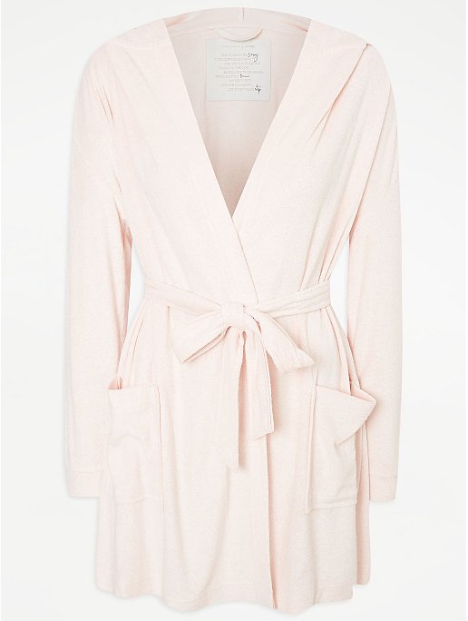 Pink Towelling Robe | Women | George at ASDA