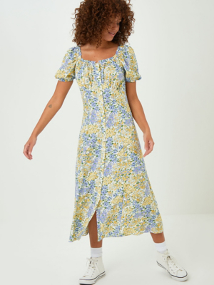 george asda yellow dress