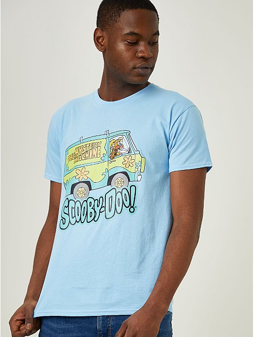 tar turn around oven Scooby-Doo Blue Jersey T-Shirt | Men | George at ASDA