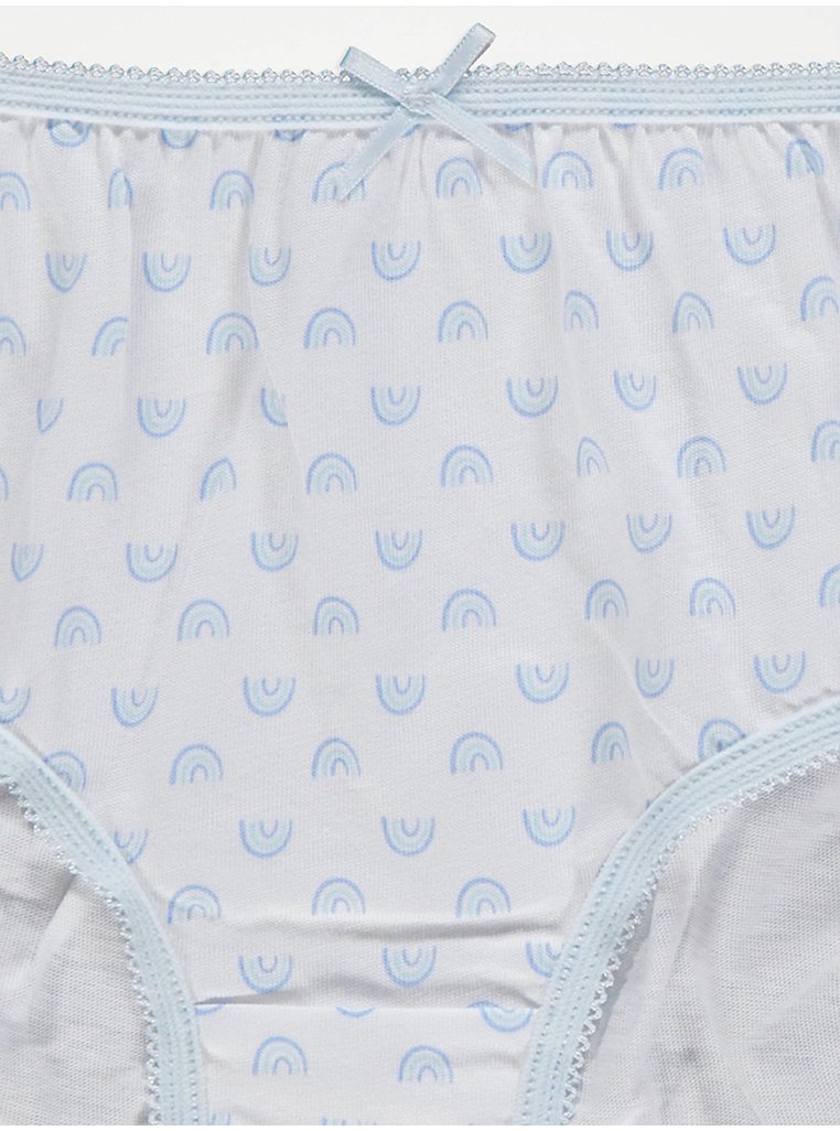 Prettylittlething Baby Blue Printed Knickers