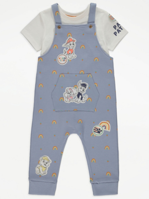 PAW Patrol Print Dungarees and T-Shirt Outfit