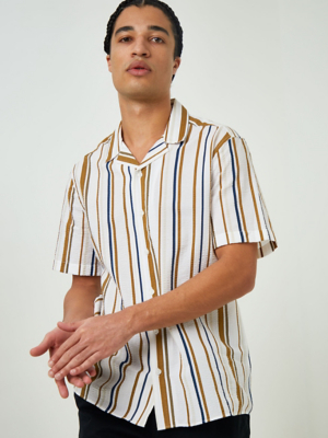 mens short sleeve shirts asda