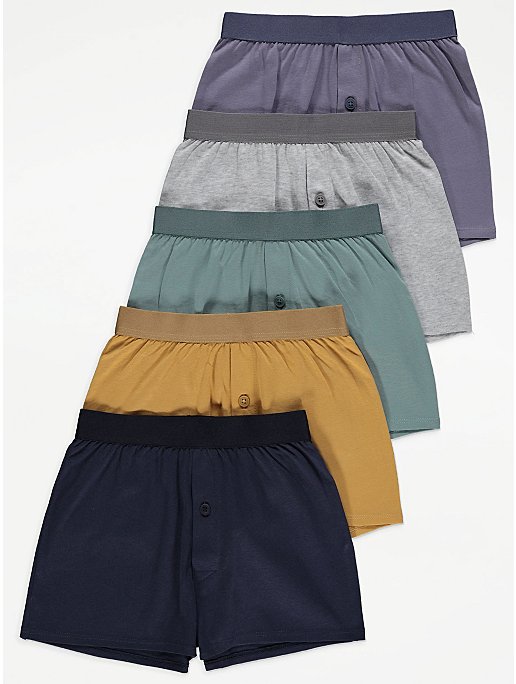Assorted Boxers 5 Pack | Kids | George at ASDA