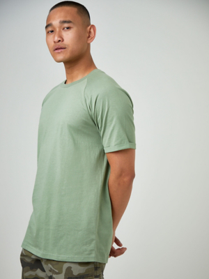 Khaki Longline T-Shirt