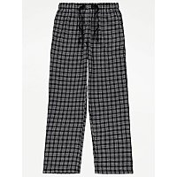 Monochrome Checked Woven Loungewear Pants | Men | George at ASDA