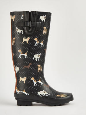 Shop dog print rain boots Clearance Black Friday