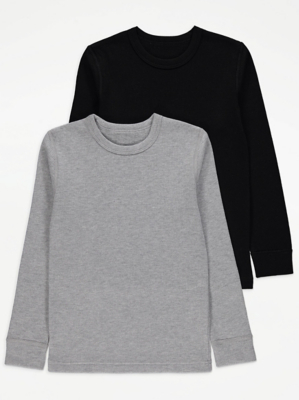 Assorted Long Sleeve Thermal Top 2 Pack Sale & Offers at ASDA