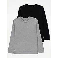 Assorted Long Sleeve Thermal Top 2 Pack