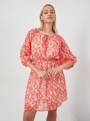 boho ditsy floral dress