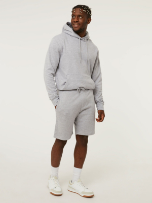 Grey Basic Jersey Shorts Men at ASDA