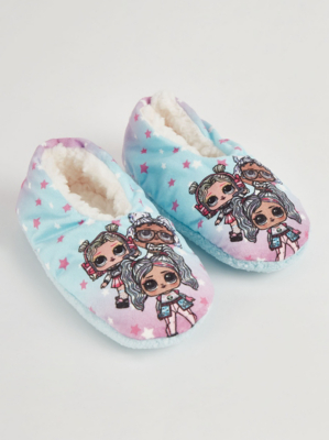 L.O.L. Surprise! Graphic Print Slipper Socks Kids at ASDA