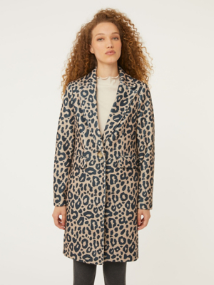 Animal Print Coat | Women | George at ASDA