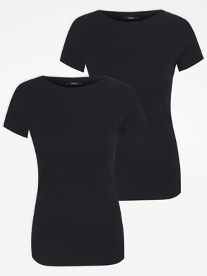 asda george black tops