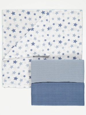 star muslin squares