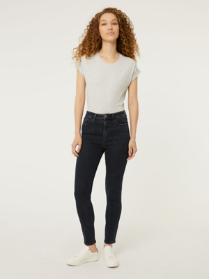 Cia Dark Wash High Waisted Skinny Jeans Women at ASDA
