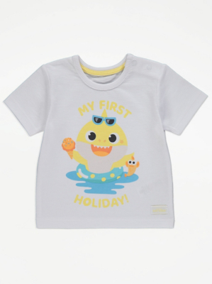 First Holiday Slogan T-Shirt | Baby 