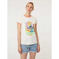 Disney Lilo and Stitch Hawaii Ringer T-Shirt | Women | George at ASDA