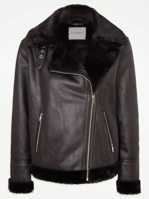 George asda leather jacket new arrivals