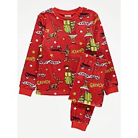 The Grinch Red Christmas Pyjamas | Kids | George at ASDA