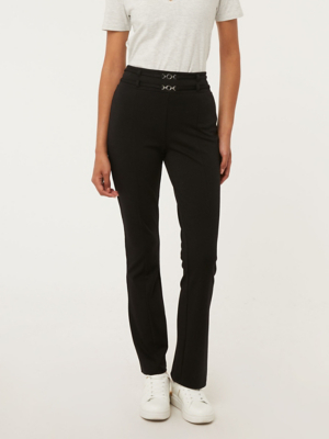 asda black trousers